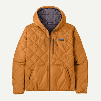 Men's Diamond Quilted Bomber Hoody - US 5343