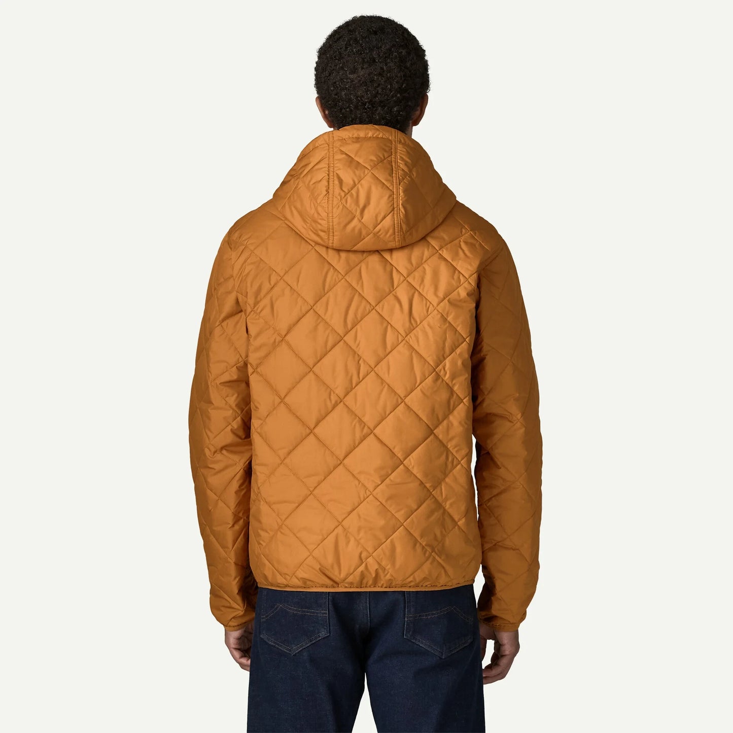 Men's Diamond Quilted Bomber Hoody - US 5343