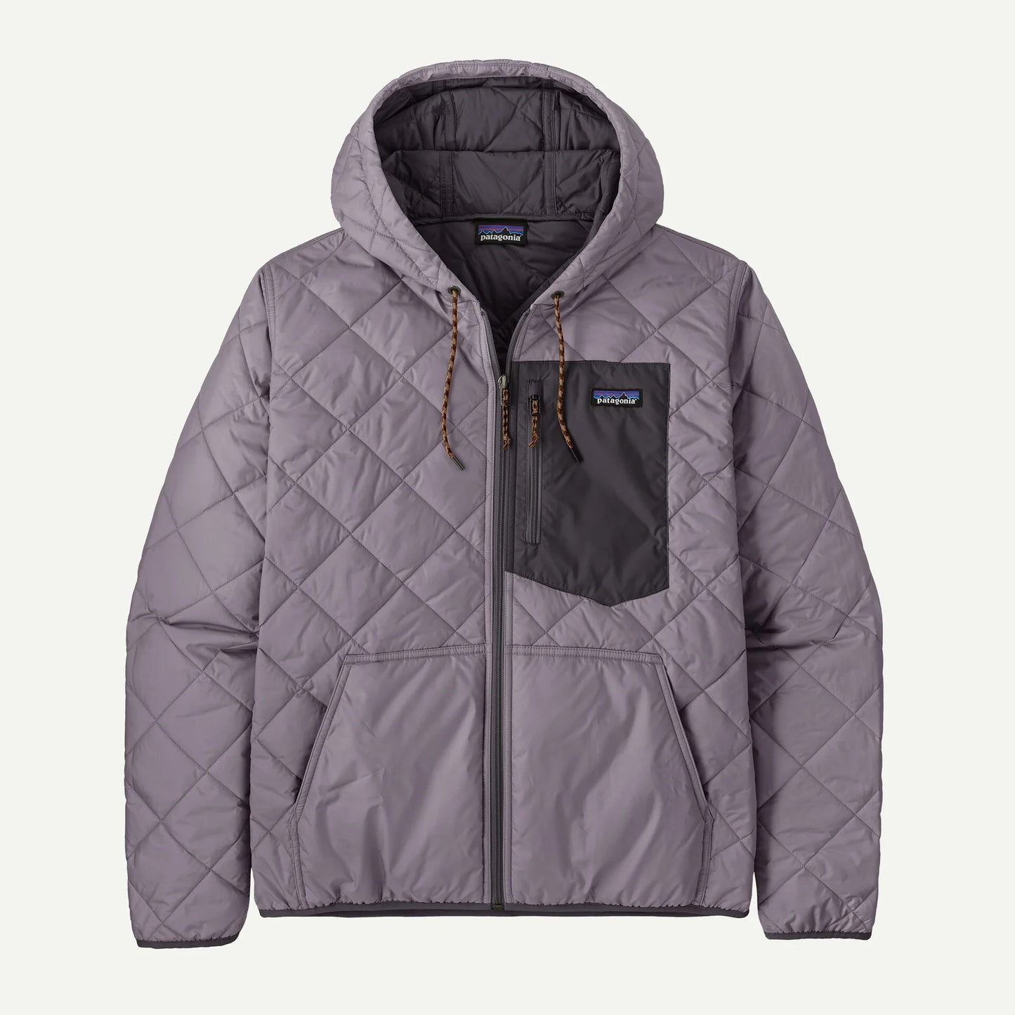 Men's Diamond Quilted Bomber Hoody - US 4858
