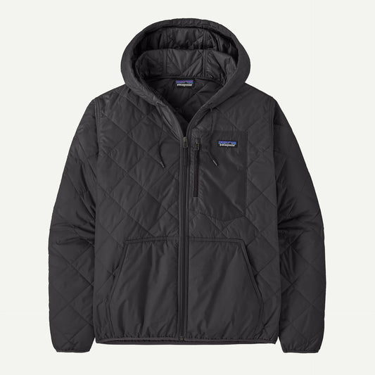 Men's Diamond Quilted Bomber Hoody - US 9879