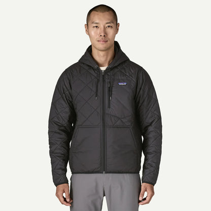 Men's Diamond Quilted Bomber Hoody - US 9879