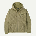 Men's Diamond Quilted Bomber Hoody - US 5914