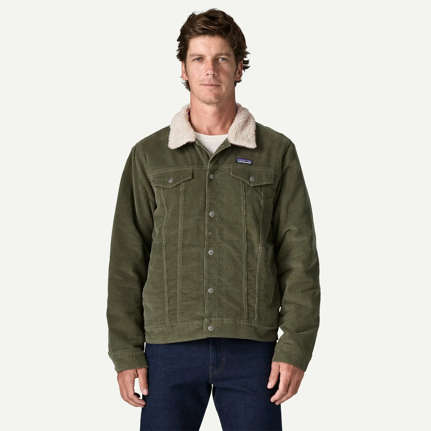 Men's Pile-Lined Trucker Jacket - US 4375