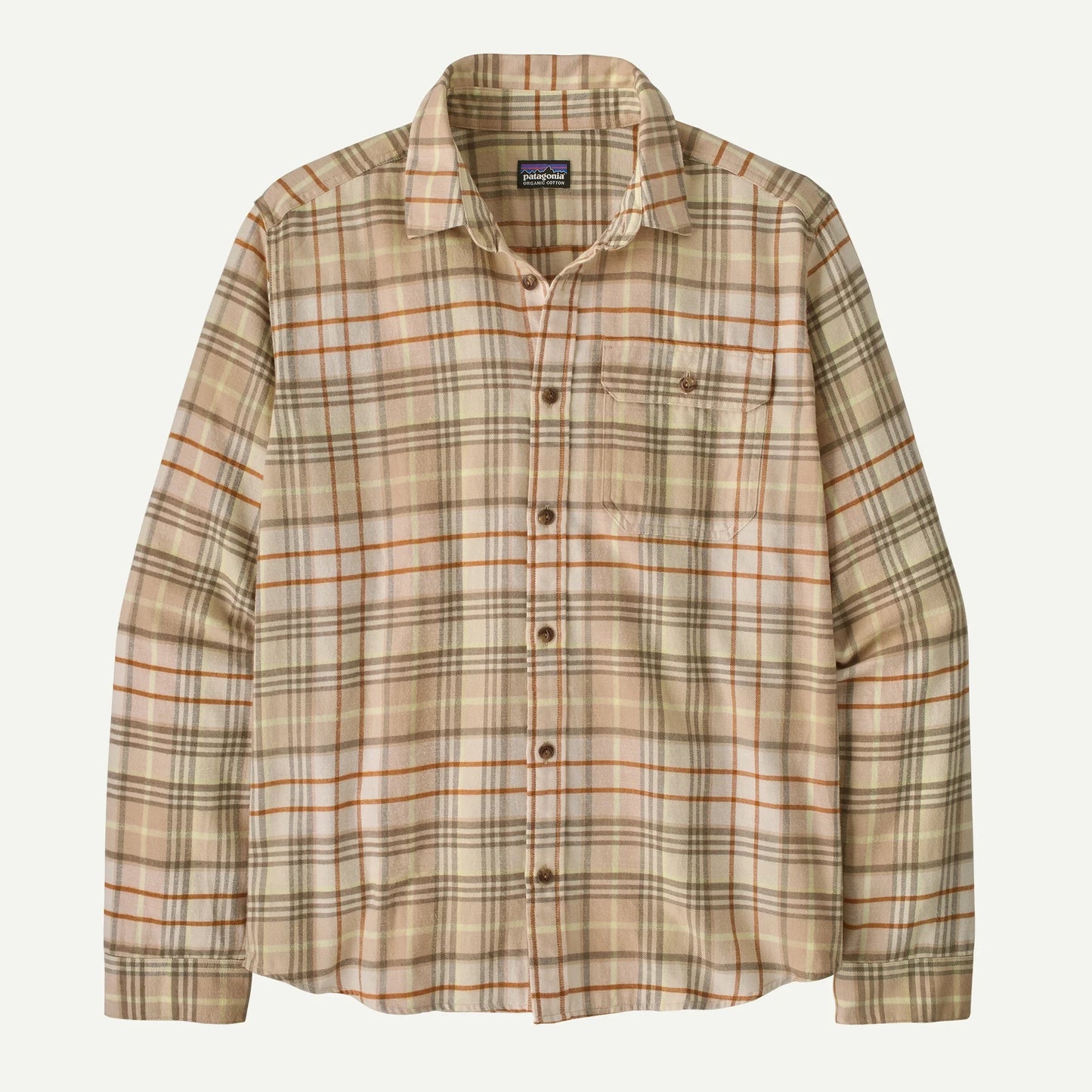 Men's Long-Sleeved Lightweight Fjord Flannel Shirt - US 0514