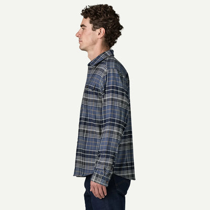 Men's Long-Sleeved Lightweight Fjord Flannel Shirt - US 3815