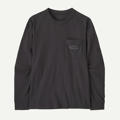 Men's Long-Sleeved Midweight '95 Oval Logo Pocket Tee - US 2373