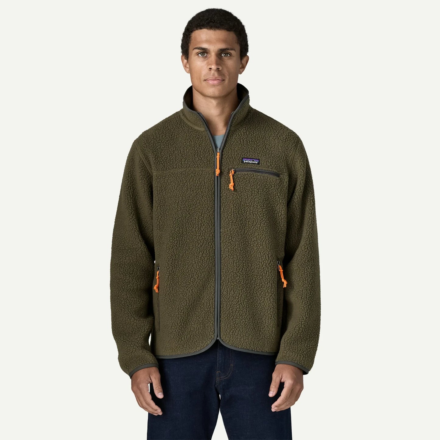 Men's Retro Pile Fleece Jacket - US 8195