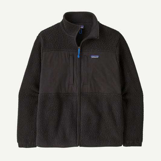Men's Retro Pile Fleece Patch Jacket - US 4534