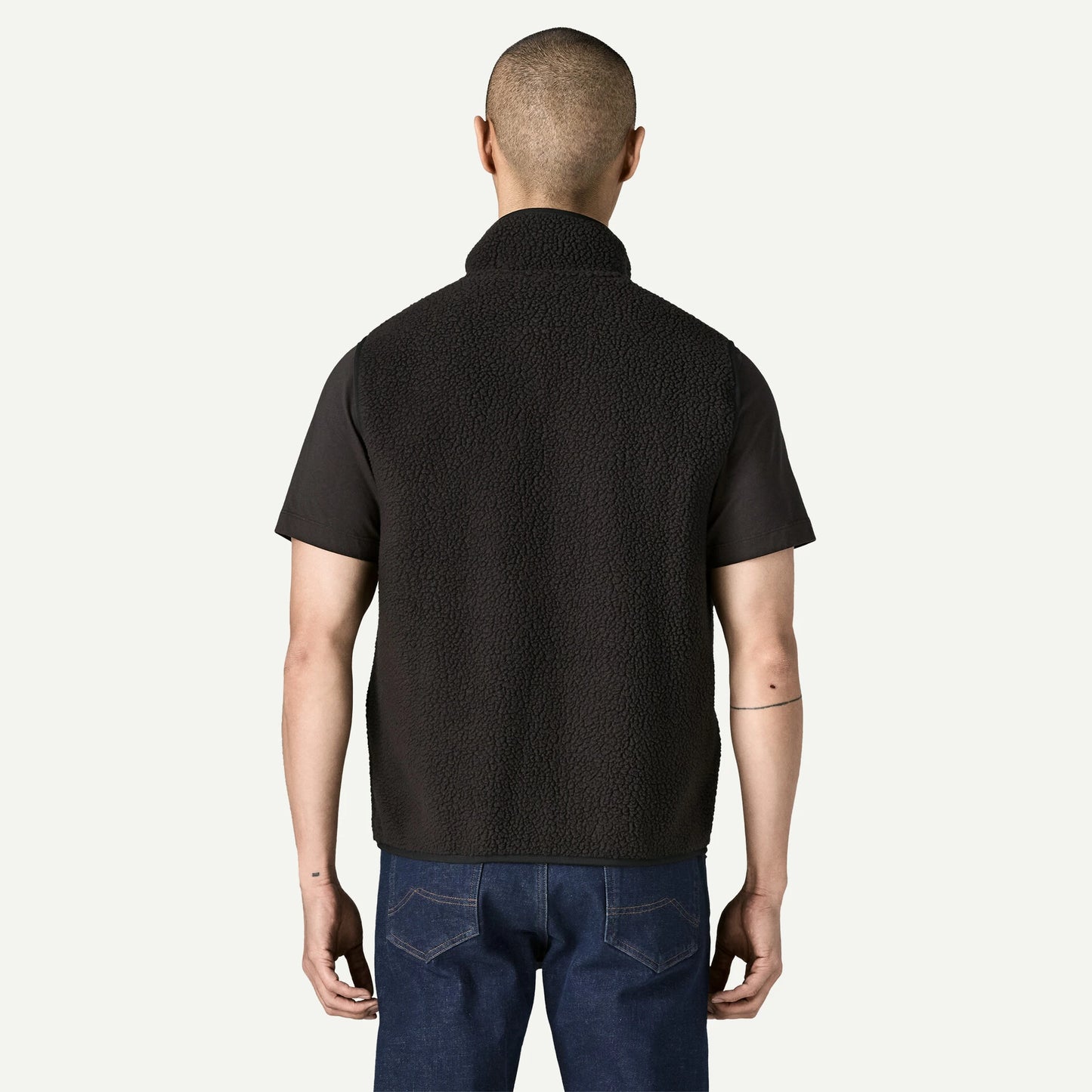 Men's Retro Pile Fleece Vest - US 2428