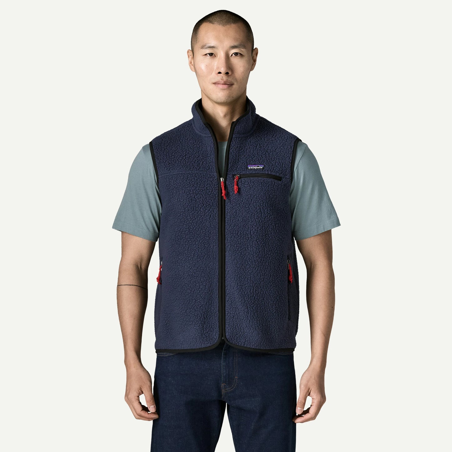 Men's Retro Pile Fleece Vest - US 4509
