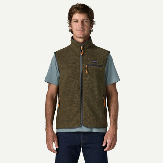Men's Retro Pile Fleece Vest - US 5142