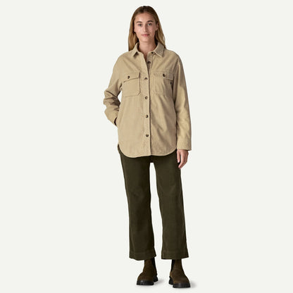 Women's Corduroy Overshirt Jacket - US 3906