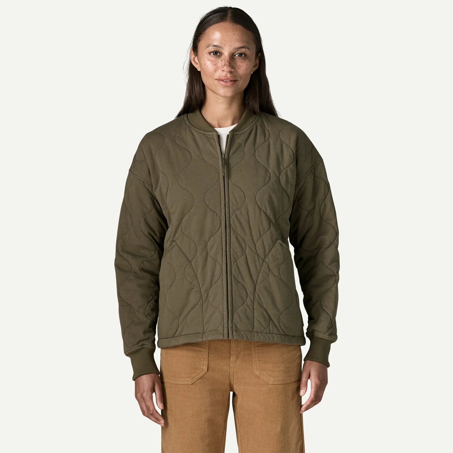 Women's Daily Quilted Bomber Jacket - US 1794