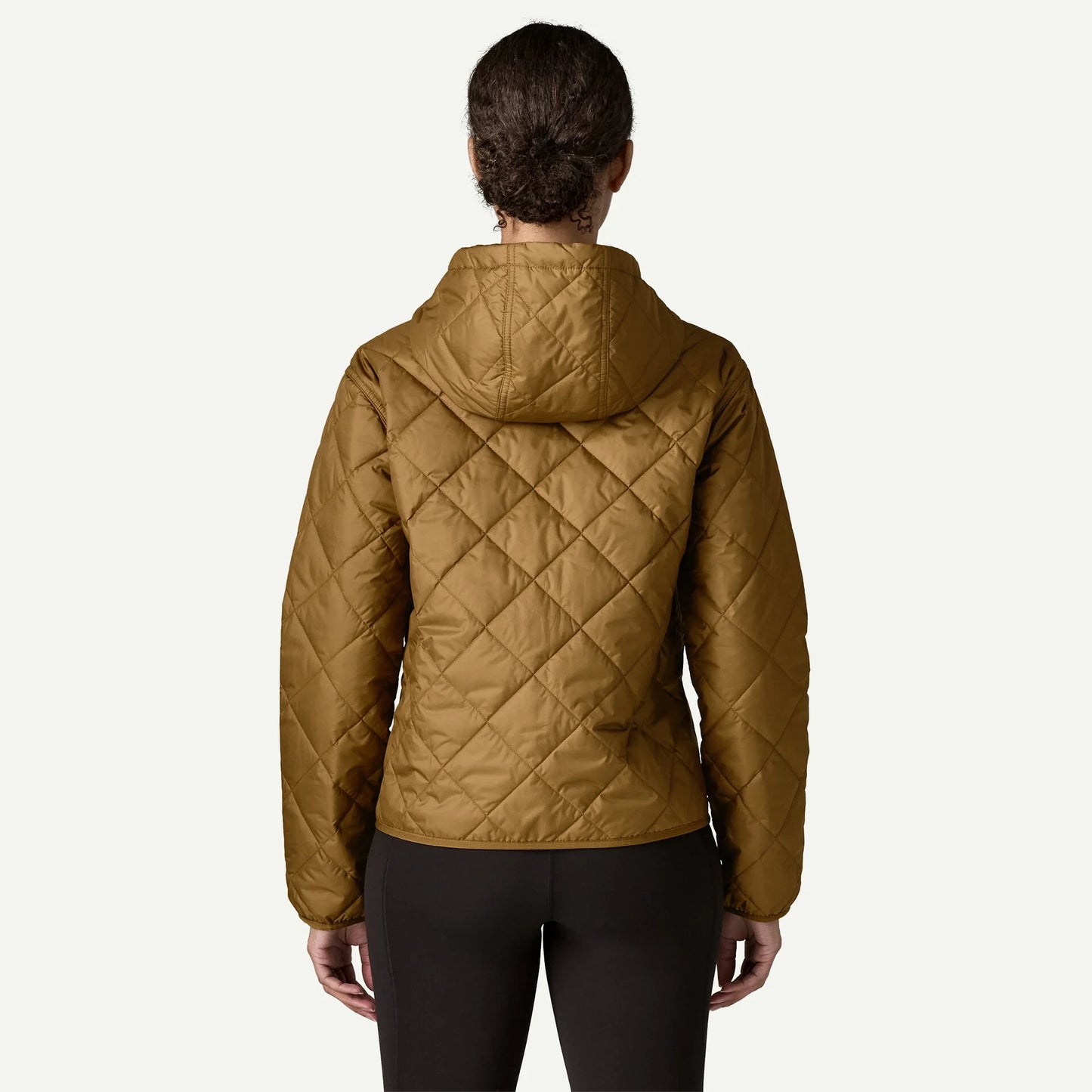 Women's Diamond Quilted Bomber Hoody - US 2483