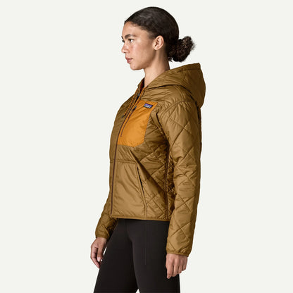 Women's Diamond Quilted Bomber Hoody - US 2483