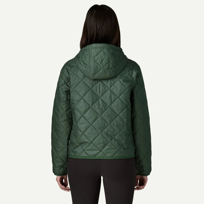 Women's Diamond Quilted Bomber Hoody - US 4924