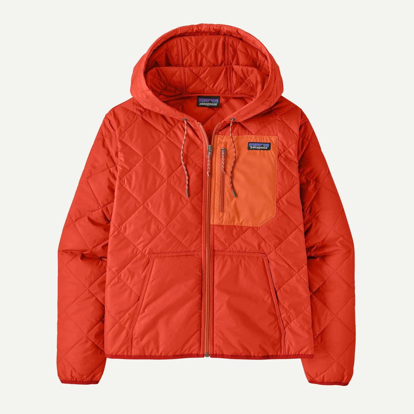 Women's Diamond Quilted Bomber Hoody - US 8642