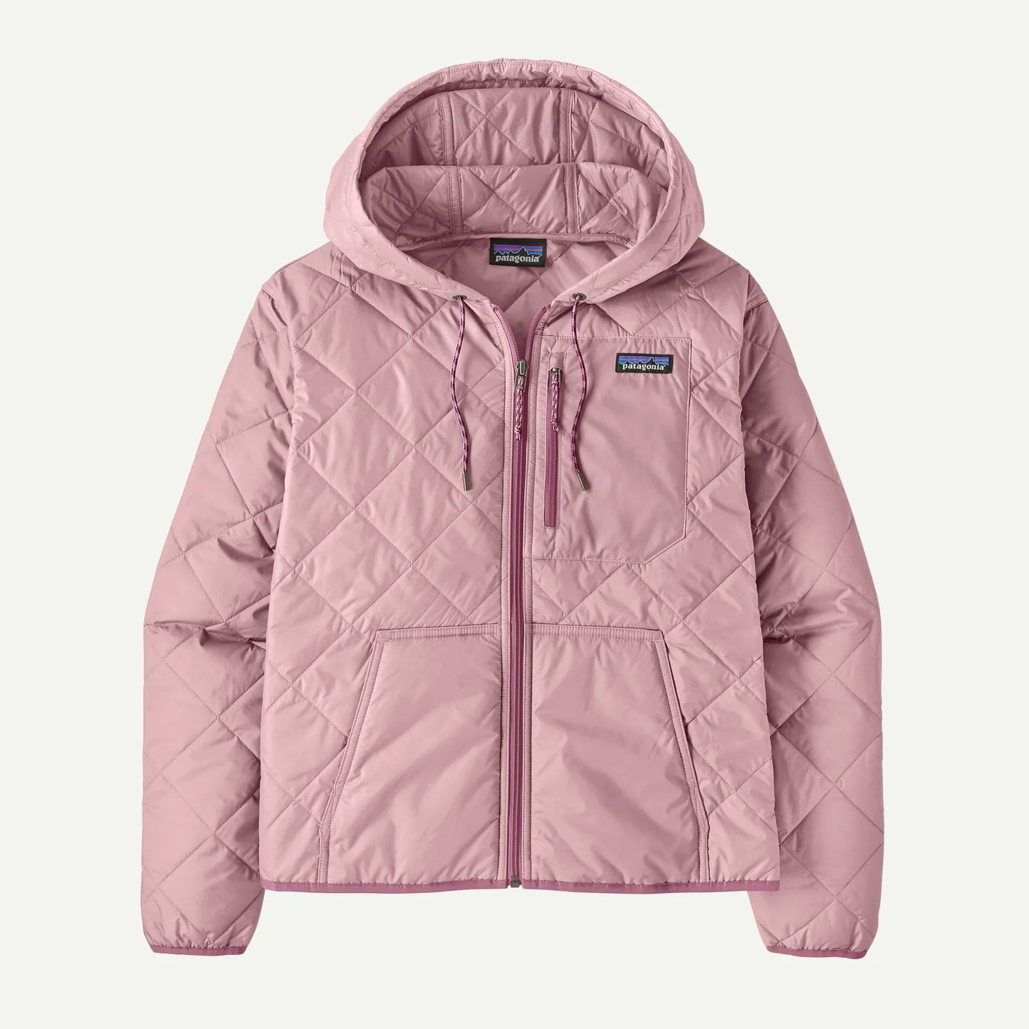 Women's Diamond Quilted Bomber Hoody - US 6300