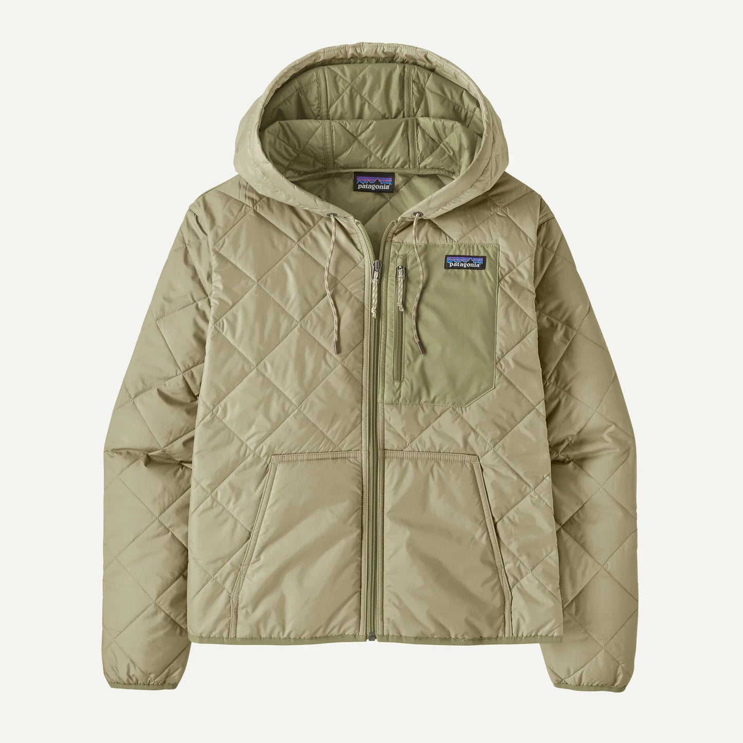 Women's Diamond Quilted Bomber Hoody - US 2483