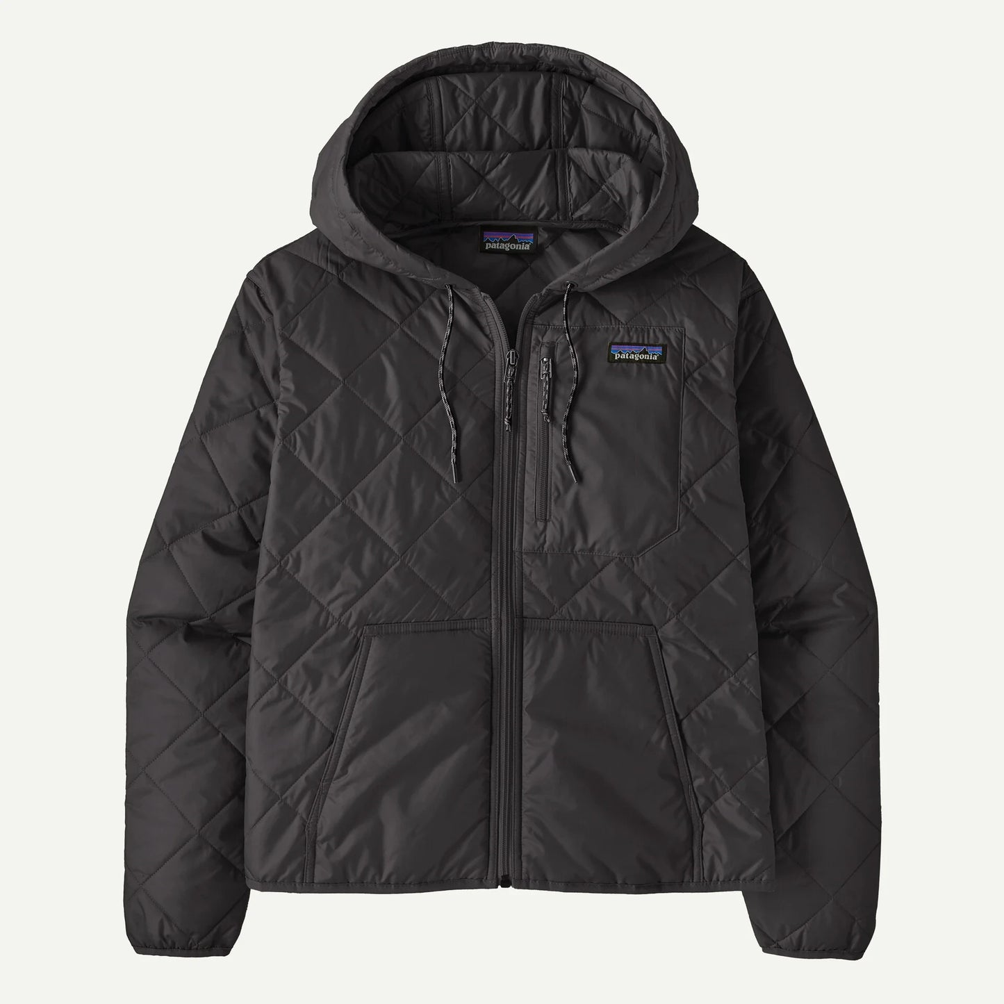 Women's Diamond Quilted Bomber Hoody - US 8050