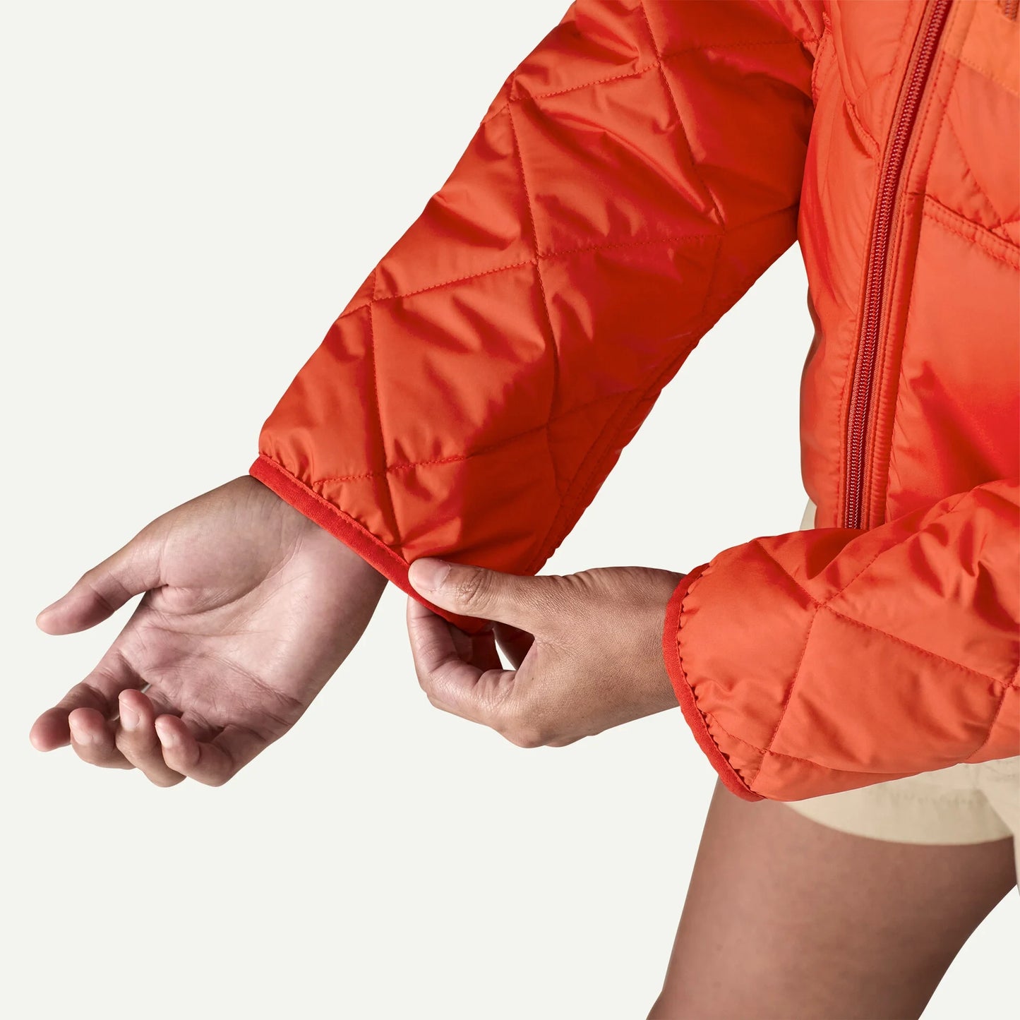Women's Diamond Quilted Bomber Hoody - US 8642