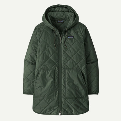 Women's Diamond Quilted Parka - US 4333