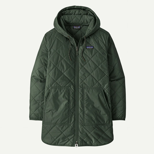 Women's Diamond Quilted Parka - US 4333