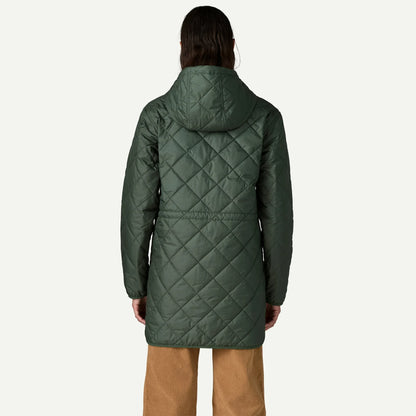 Women's Diamond Quilted Parka - US 4333