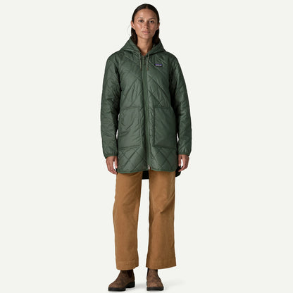 Women's Diamond Quilted Parka - US 4333