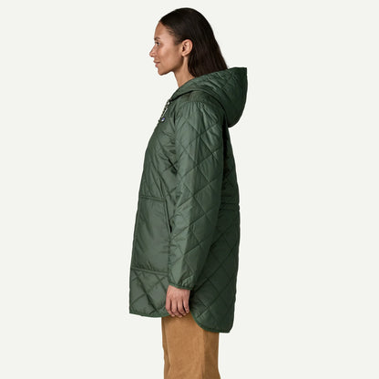 Women's Diamond Quilted Parka - US 4333