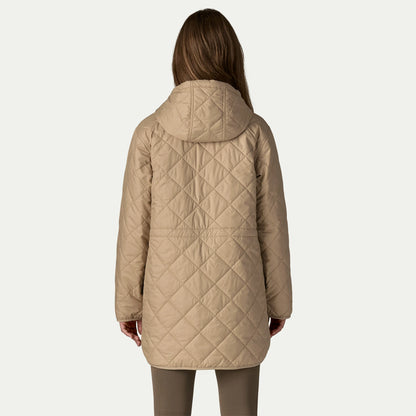 Women's Diamond Quilted Parka - US 2129