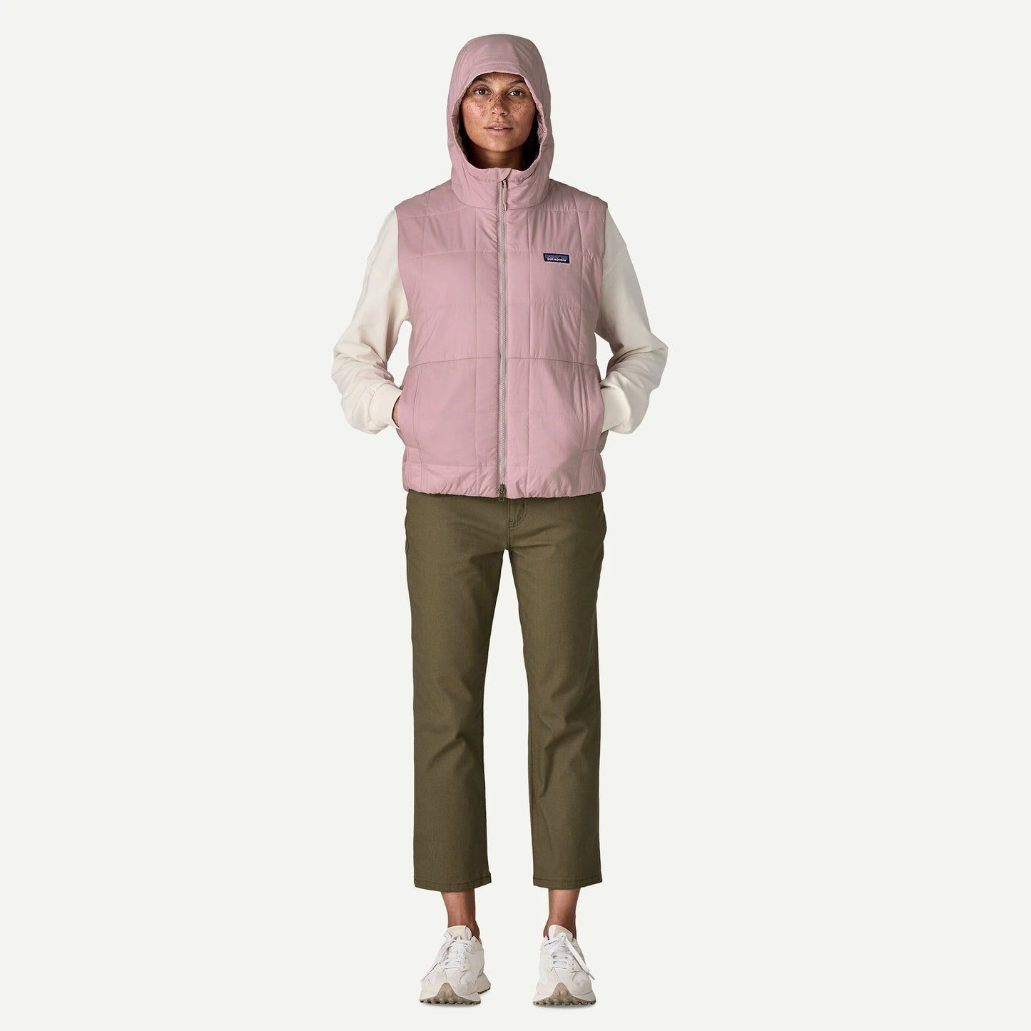 Women's Light Gust Hooded Vest - US 6403
