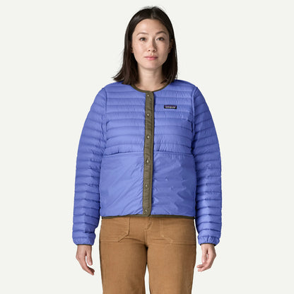 Women's Lightweight Reversible Down Sweater™ Cardigan - US 6345