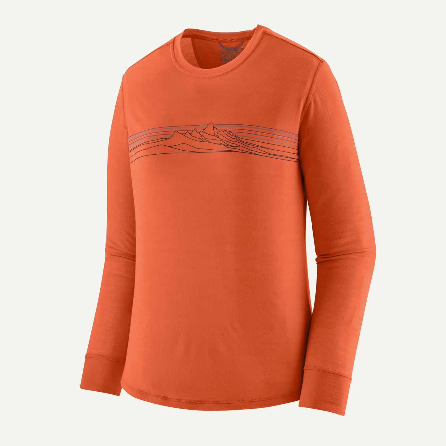 Women's Long-Sleeved Capilene® Cool Merino Blend Graphic Shirt - US 0732