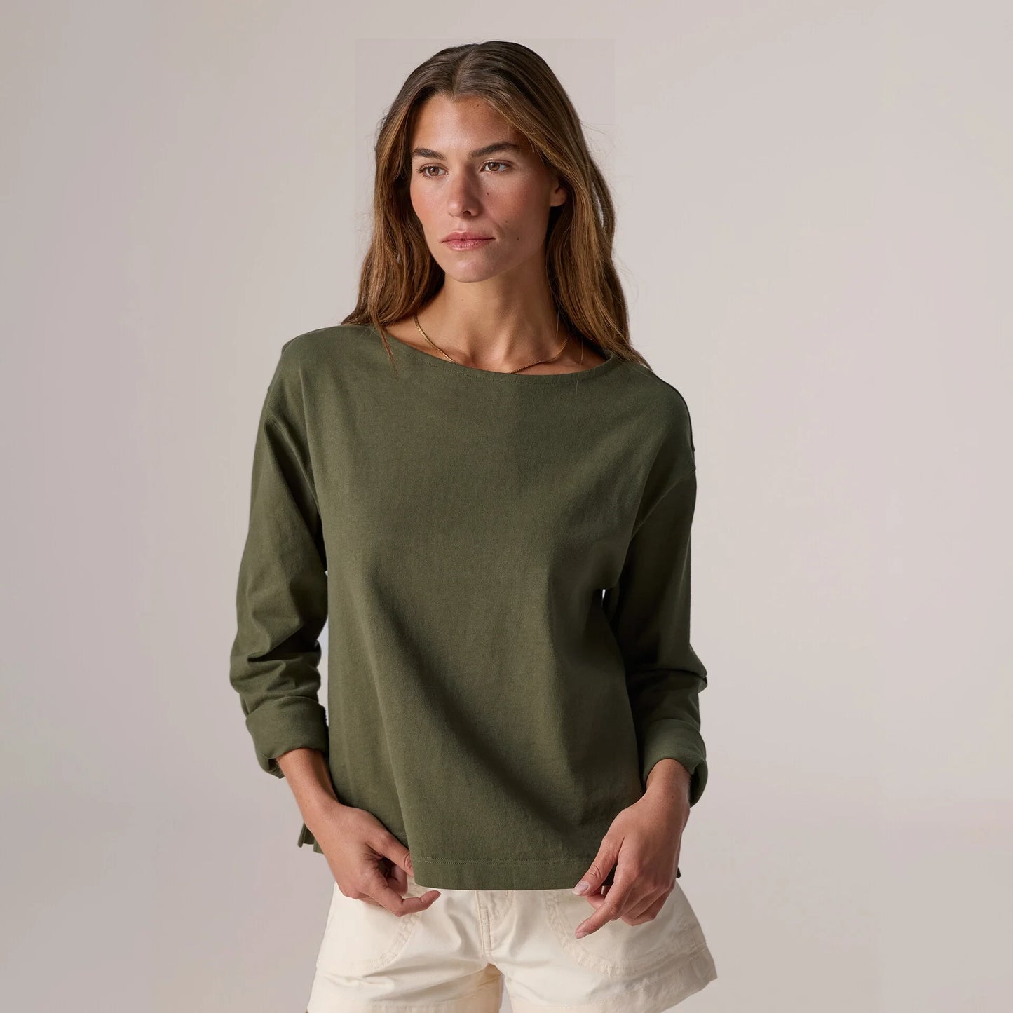Women's Long-Sleeved Mariner Top - US 4980