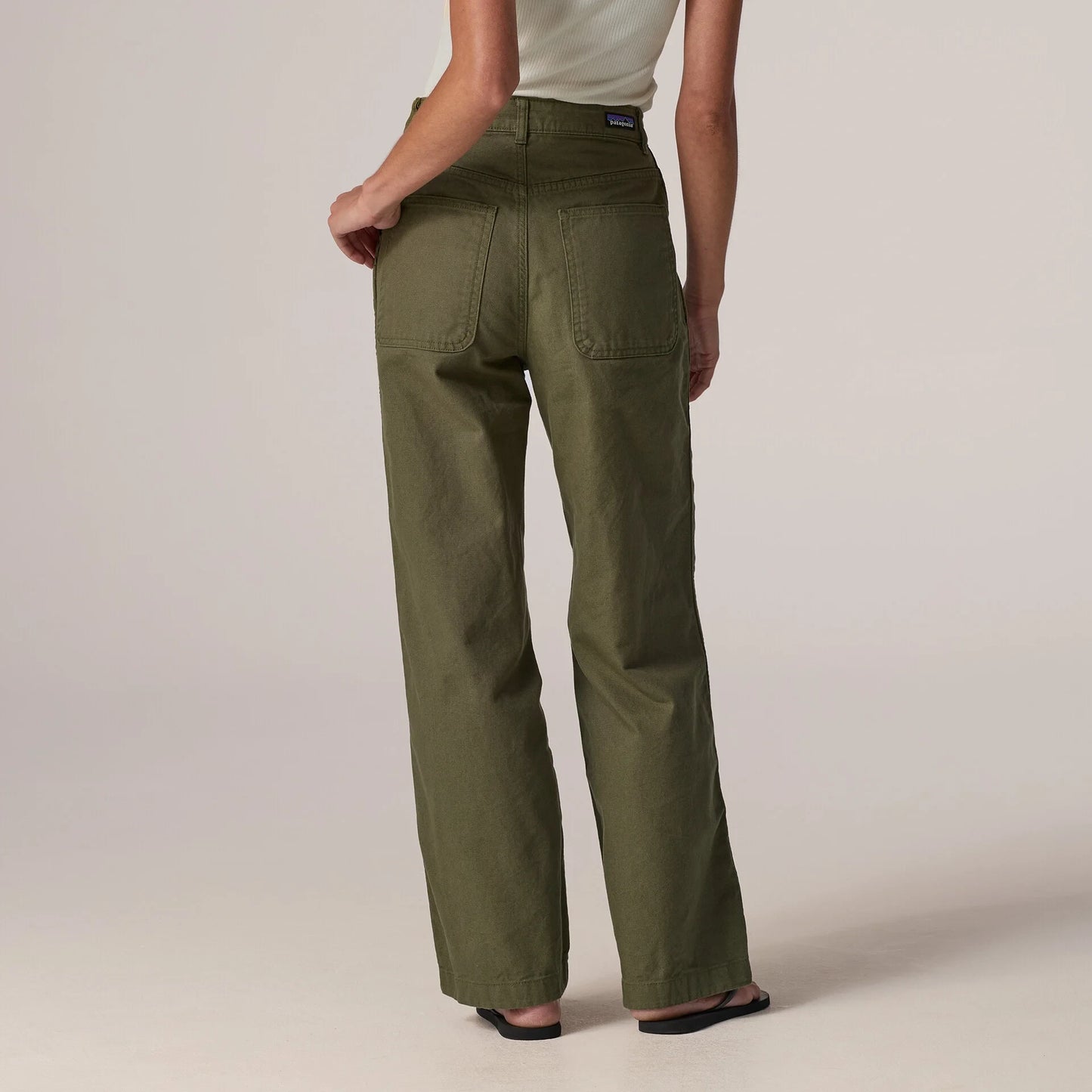 Women's Point Reyes Canvas Wide-Leg Pants - US 1276