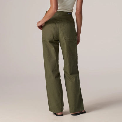 Women's Point Reyes Canvas Wide-Leg Pants - US 1276