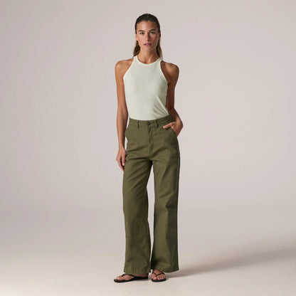 Women's Point Reyes Canvas Wide-Leg Pants - US 1276