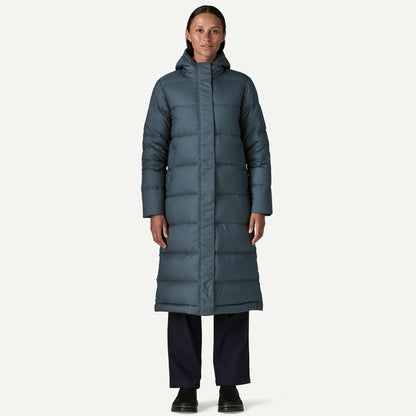 Women's Silent Down Long Parka - US 4607