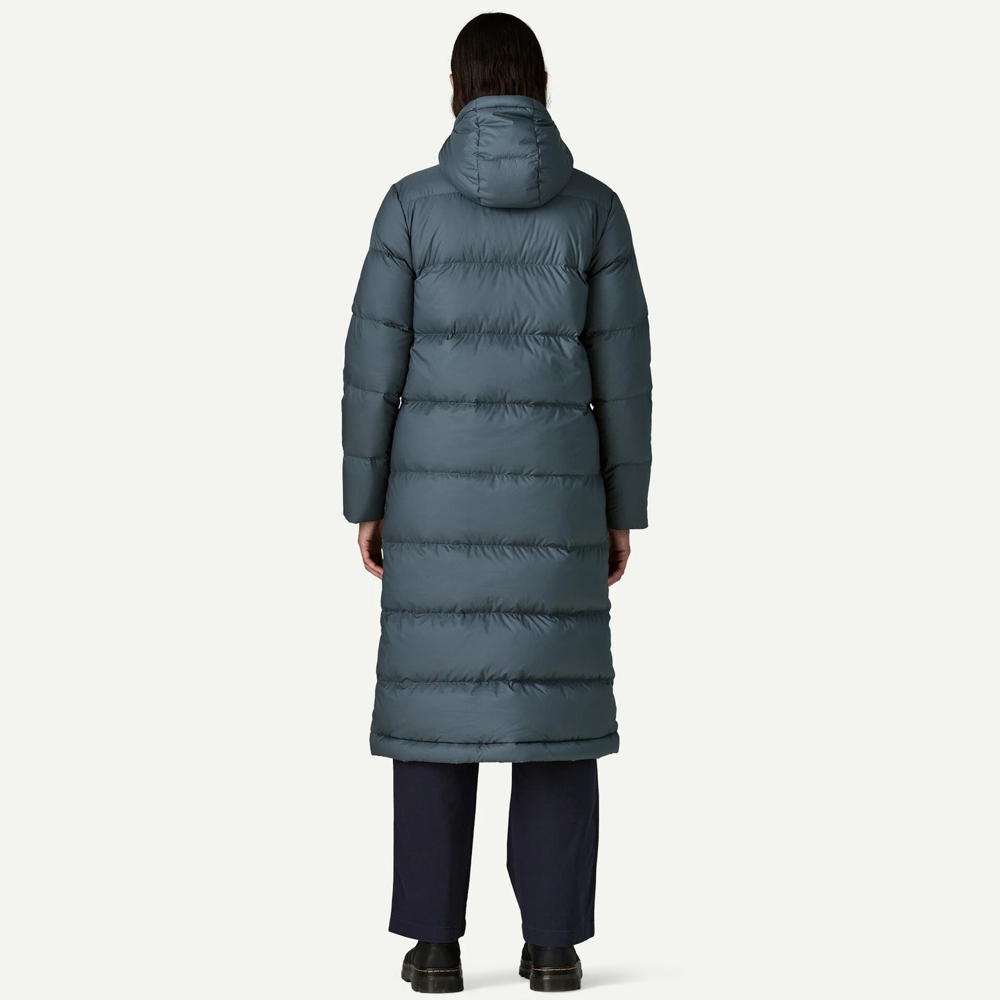 Women's Silent Down Long Parka - US 4607