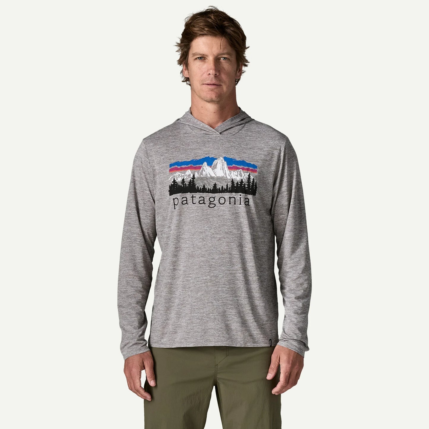 Men's Capilene® Cool Daily Hoody - Fitz Roy Foothills - US 5064
