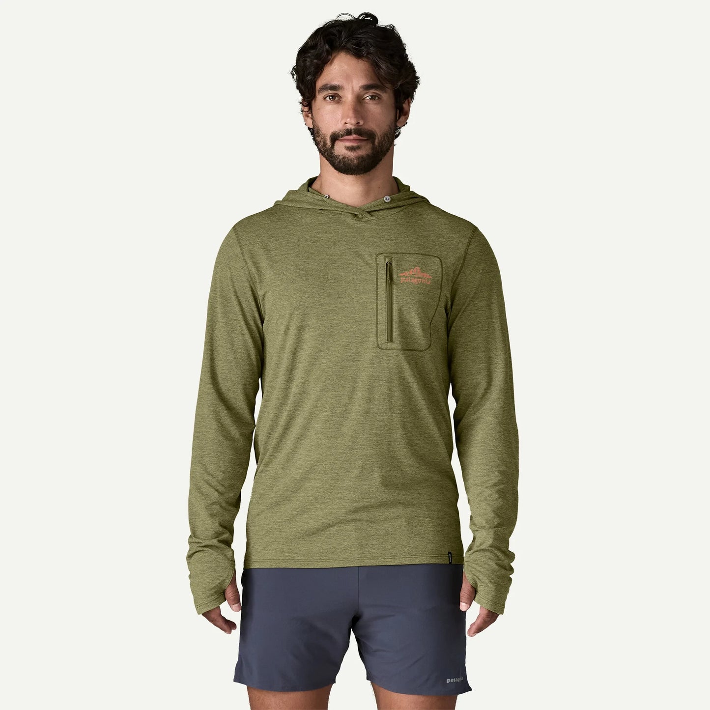 Men's Capilene® Cool Sun Hoody - Cloud Crag Crest - US 4091