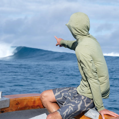 Men's Capilene® Cool Sun Hoody - Cloud Crag Crest - US 4091