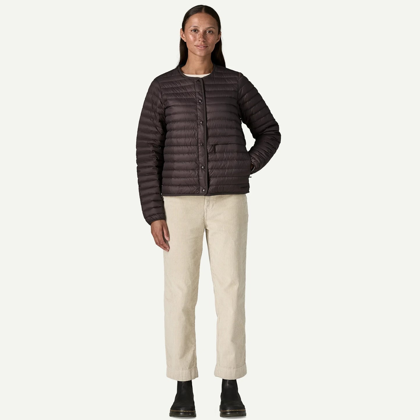 Women's Lightweight Reversible Down Sweater™ Cardigan - US 5325